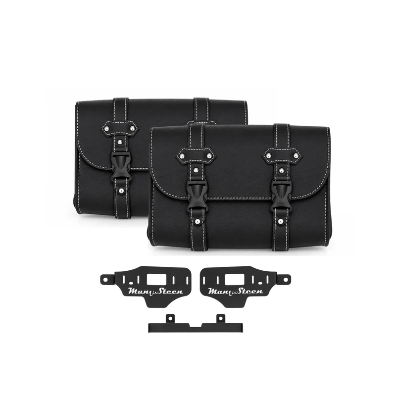 Kit de 2 sacoches latérales arrière avec supports pour Mangosteen FT-02