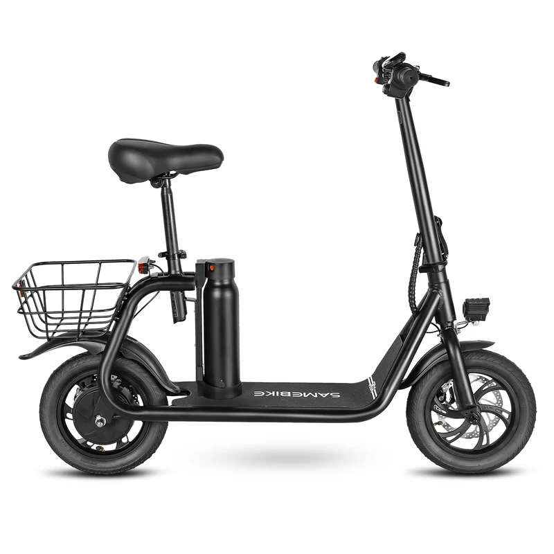 Mini trottinette électrique pliable C01 avec selle, batterie amovible