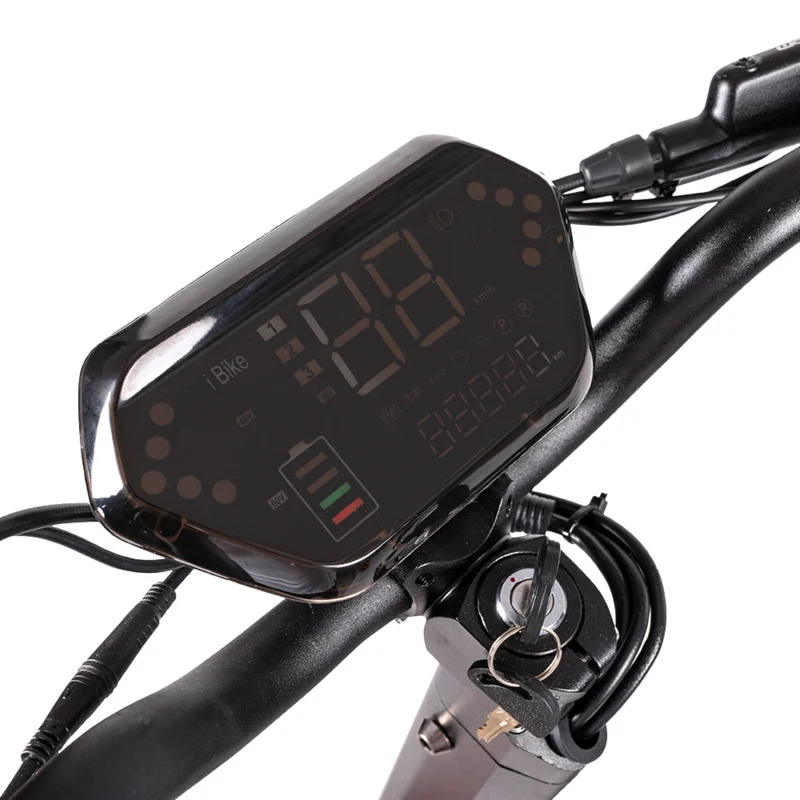 Trottinette électrique cross tout terrain pliable 2 roues motrices modèle Lonix / 3200W