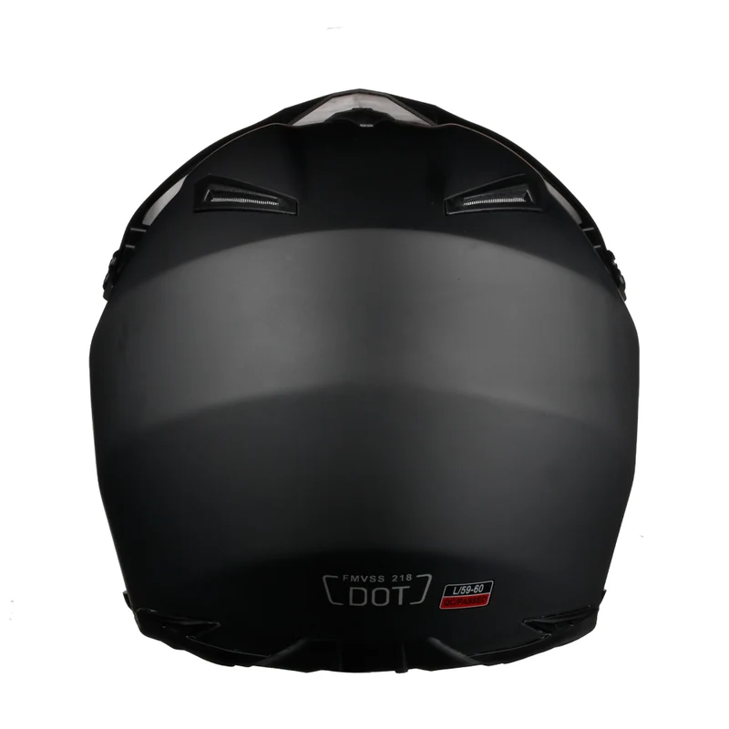 Casque Trottinette Casque Cross BYE V300 noir mat