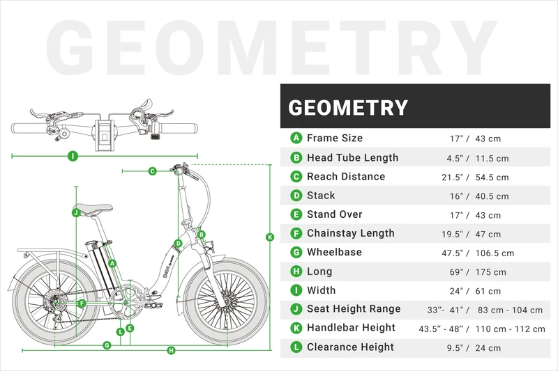 EMMO E-Mini C2 Foldable Fat-Tire Electric Bike - Canada