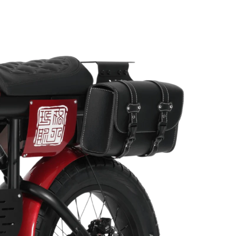 Sacoche arrière double pour vélo électrique FT-01 – Grande capacité et imperméable
