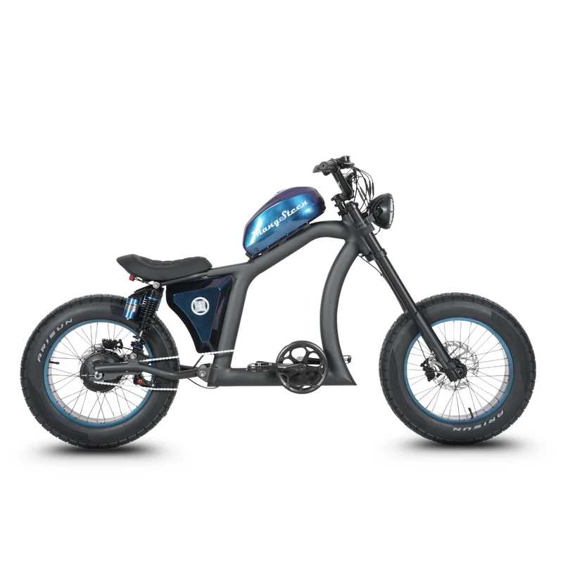 Vélo électrique FatBike Mangosteen FT-02 style chopper