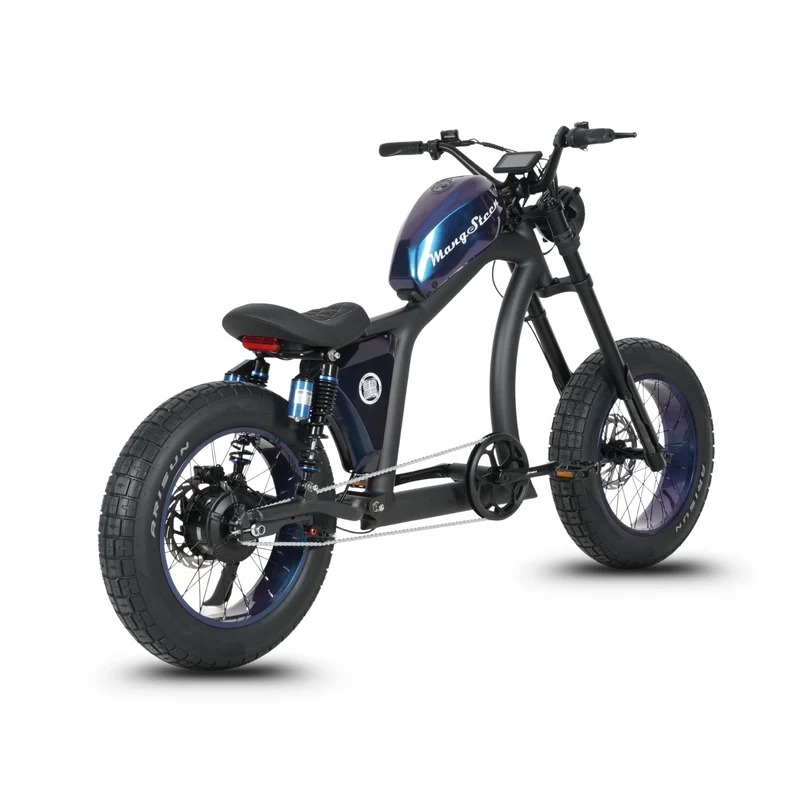 Vélo électrique FatBike Mangosteen FT-02 style chopper