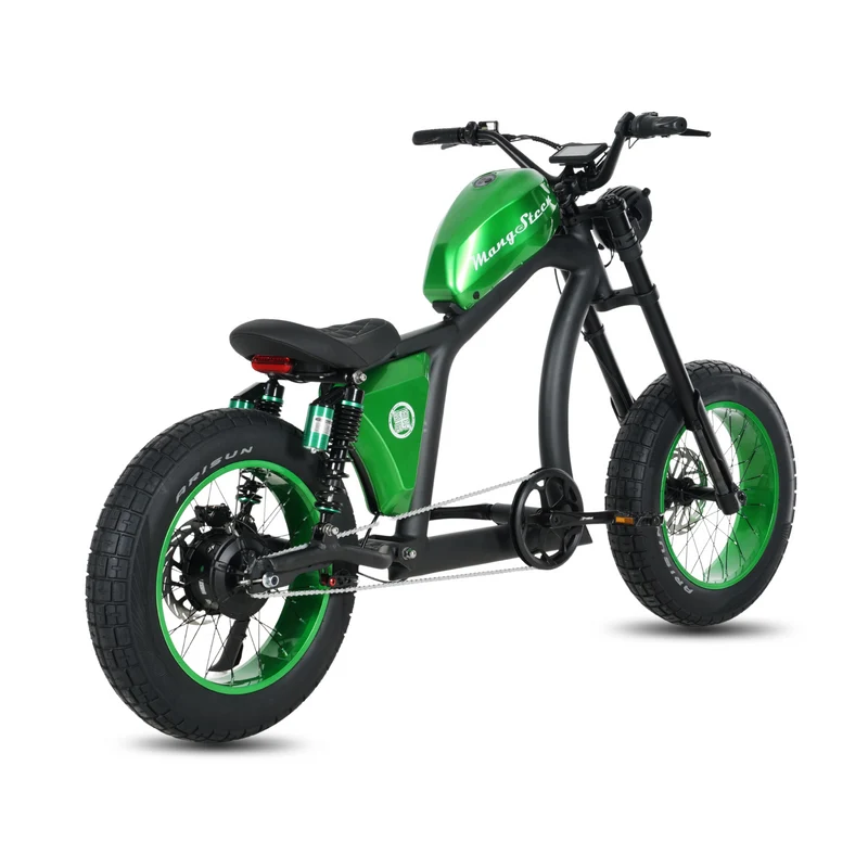 Vélo électrique FatBike Mangosteen FT-02 style chopper