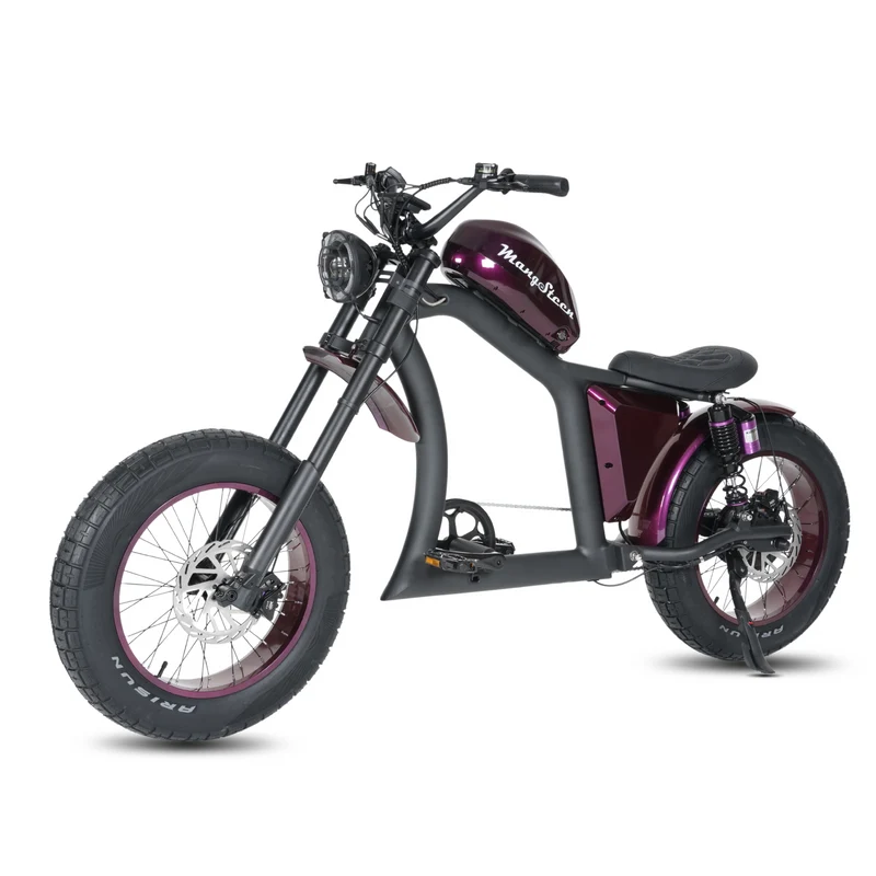Vélo électrique FatBike Mangosteen FT-02 style chopper
