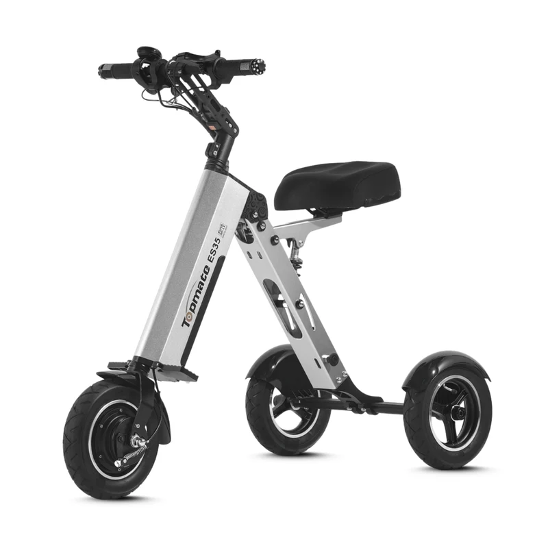 Mini trottinette pliable 3 roues ES-35 pour PMR et Séniors - Tricycle ultra léger