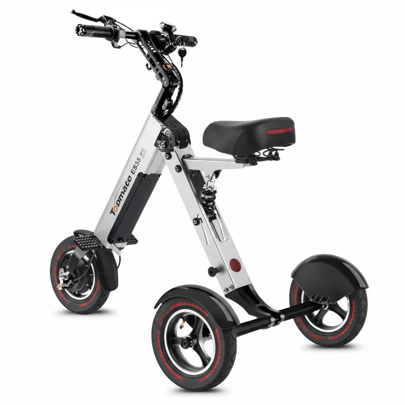 Mini trottinette pliable 3 roues ES-35 pour PMR et Séniors - Tricycle ultra léger