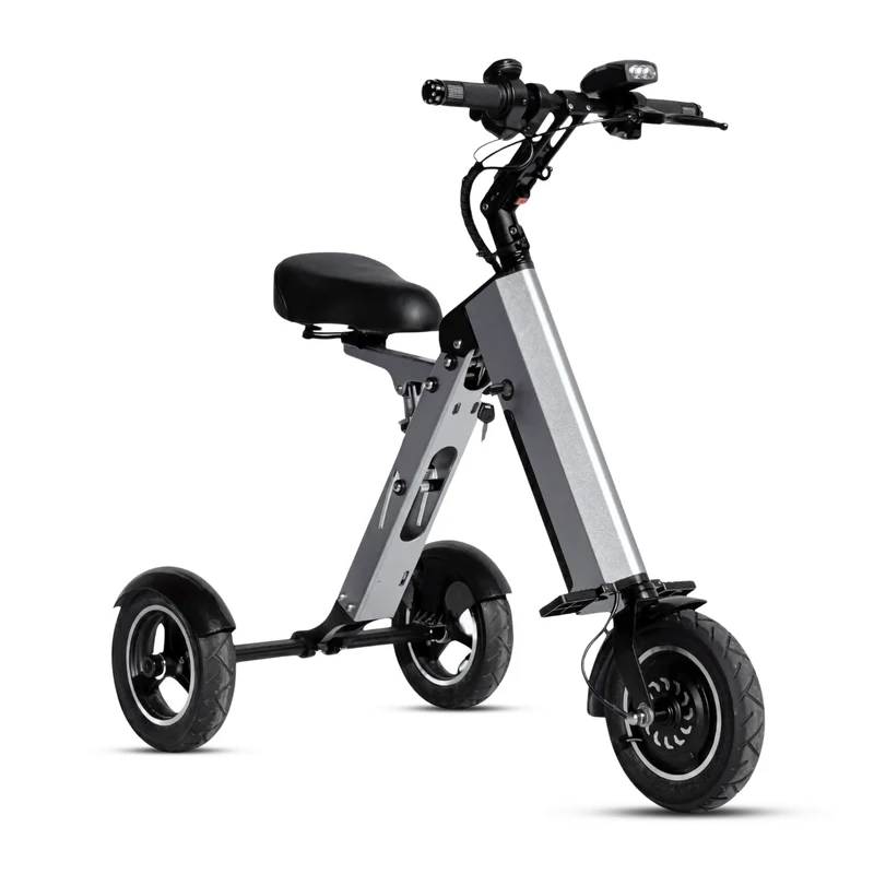 Mini trottinette pliable 3 roues ES-35 pour PMR et Séniors - Tricycle ultra léger