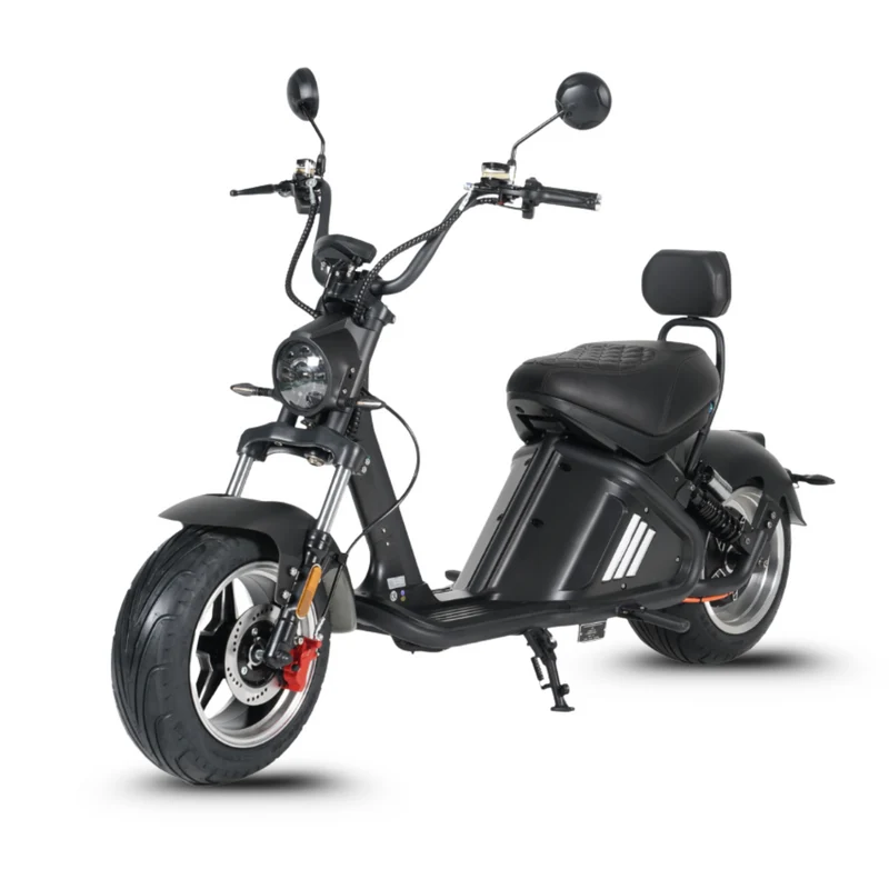 City Coco trottinette électrique M2 – look chopper, haut de gamme, batterie amovible 30 Ah/40 Ah