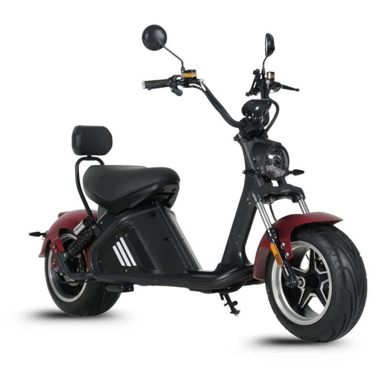 City Coco trottinette électrique M2 – look chopper, haut de gamme, batterie amovible 30 Ah/40 Ah
