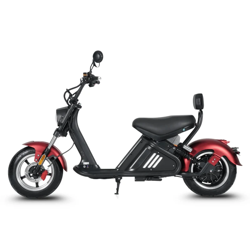 City Coco trottinette électrique M2 – look chopper, haut de gamme, batterie amovible 30 Ah/40 Ah
