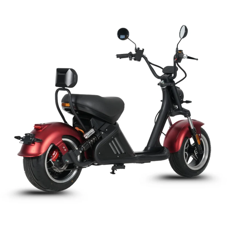 City Coco trottinette électrique M2 – look chopper, haut de gamme, batterie amovible 30 Ah/40 Ah