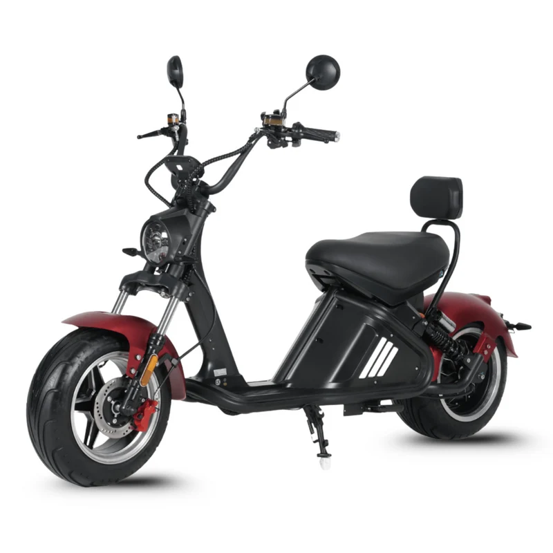 City Coco trottinette électrique M2 – look chopper, haut de gamme, batterie amovible 30 Ah/40 Ah