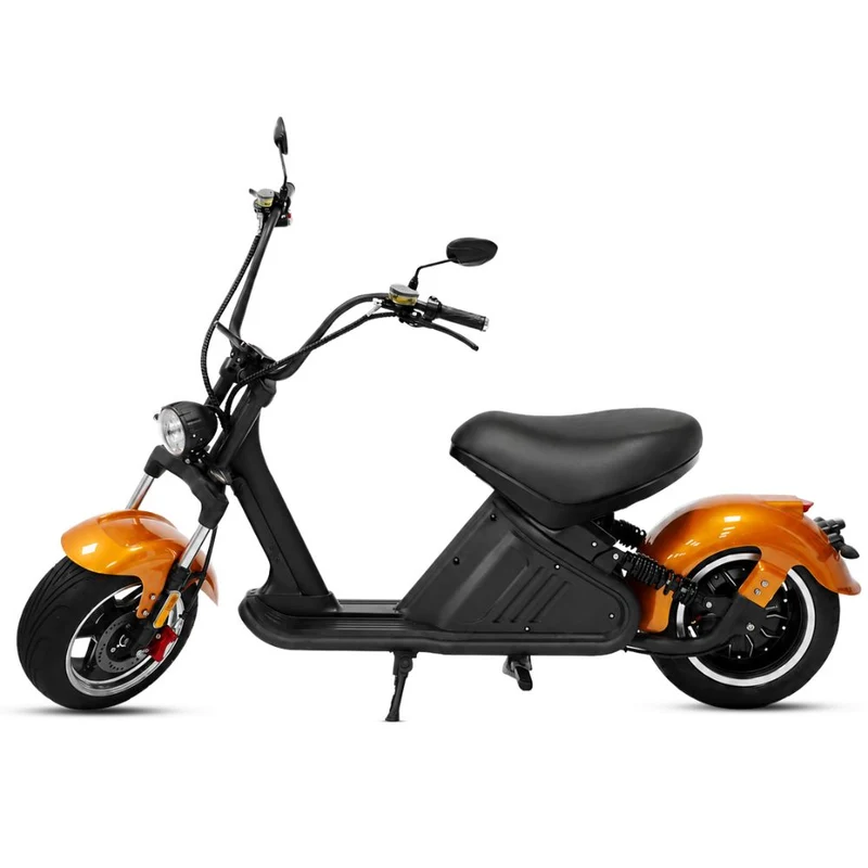 City Coco trottinette électrique M2 – look chopper, haut de gamme, batterie amovible 30 Ah/40 Ah