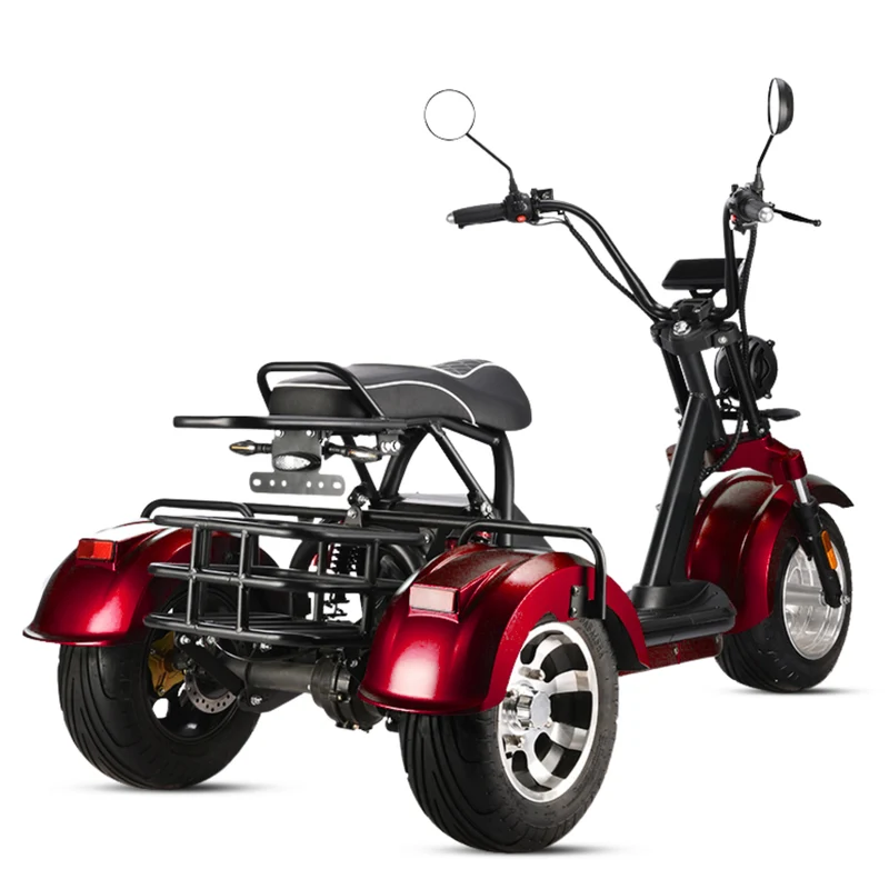 Tricycle électrique 3 roues City Coco HM-3 autonomie modulable (20 Ah / 40 Ah)