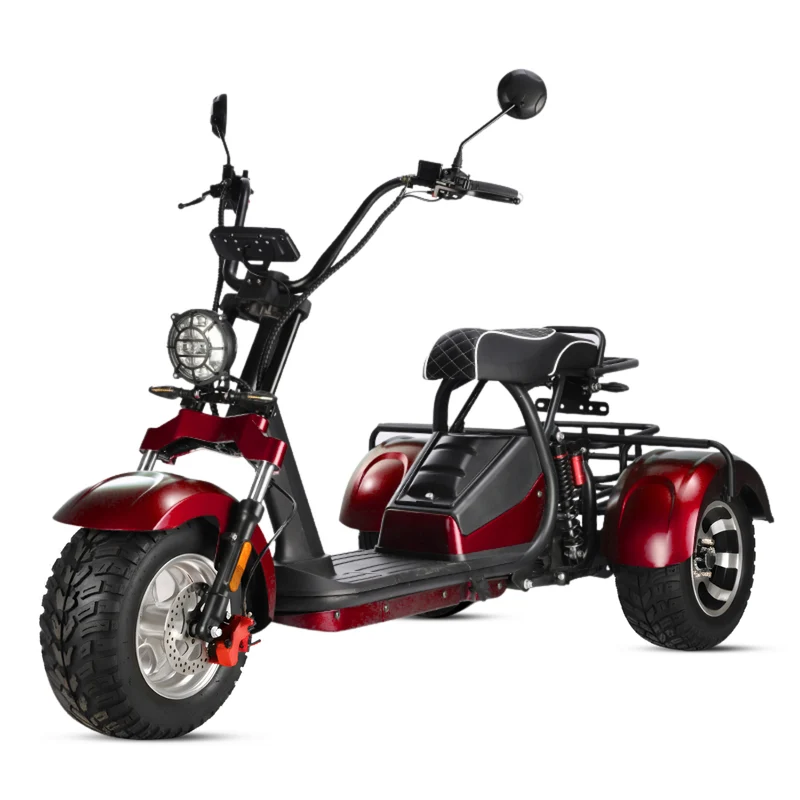 Tricycle électrique 3 roues City Coco HM-3 autonomie modulable (20 Ah / 40 Ah)