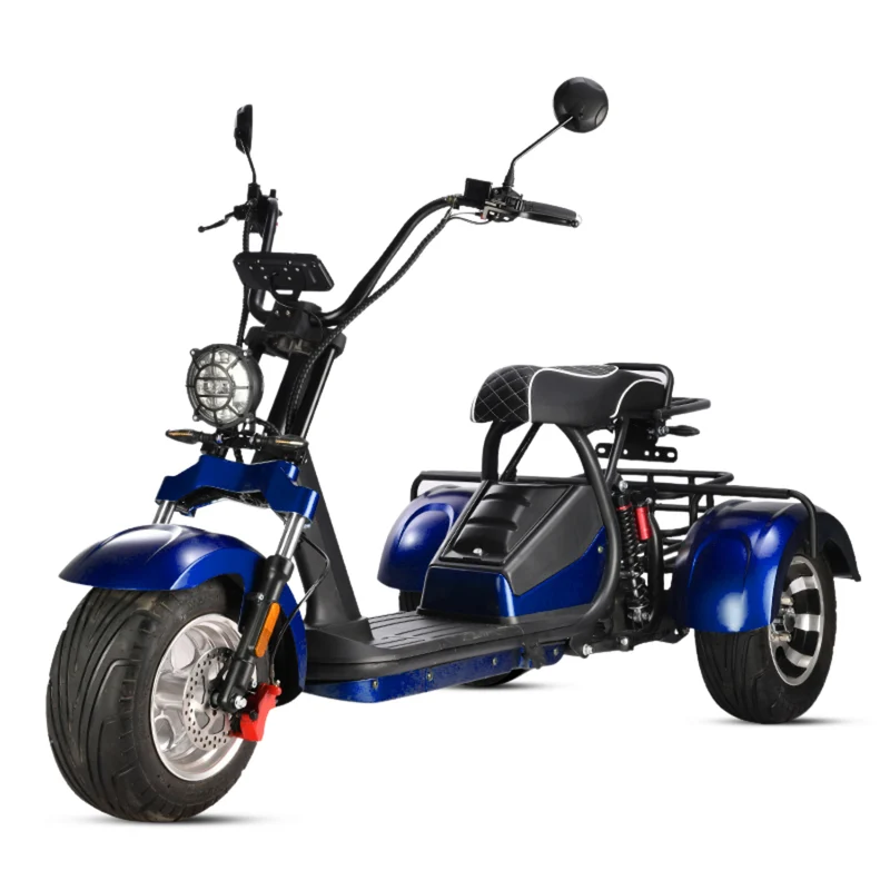 Tricycle électrique 3 roues City Coco HM-3 autonomie modulable (20 Ah / 40 Ah)