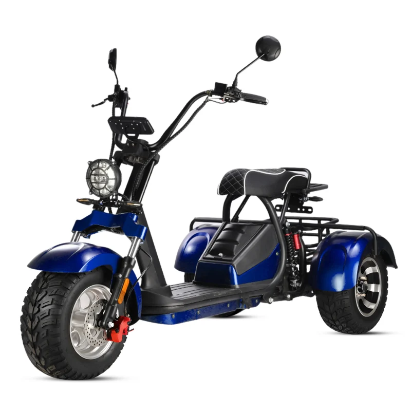 Tricycle électrique 3 roues City Coco HM-3 autonomie modulable (20 Ah / 40 Ah)