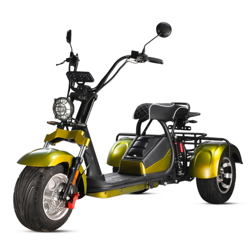 Tricycle électrique 3 roues City Coco HM-3 autonomie modulable (20 Ah / 40 Ah)
