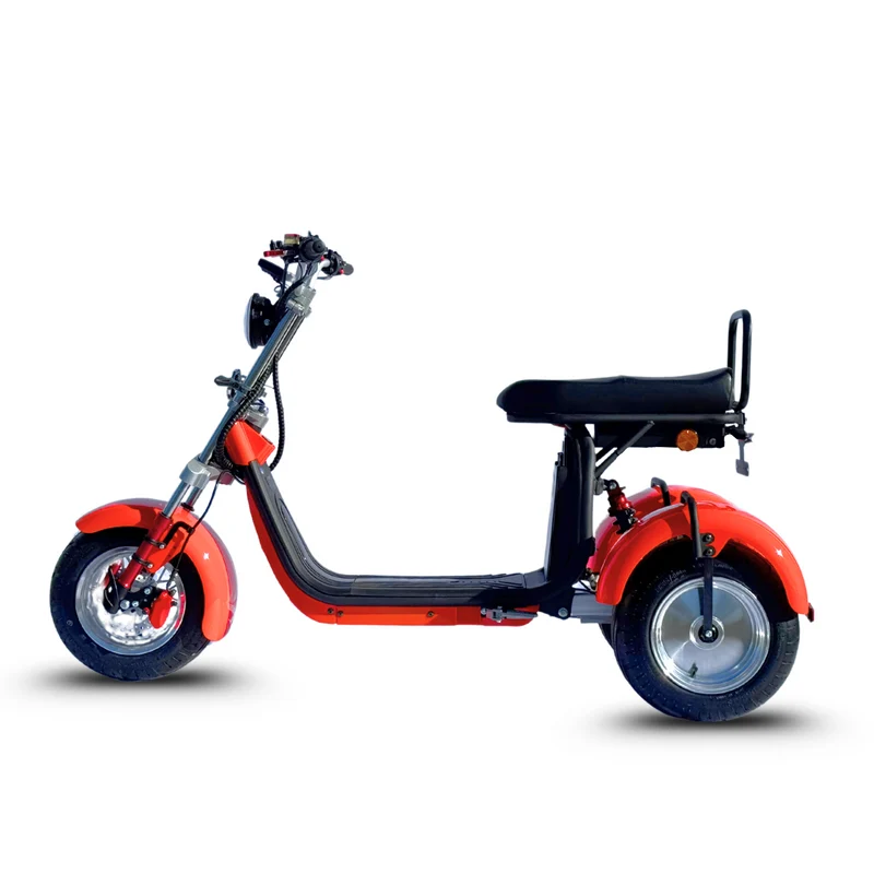 Tricycle électrique 3 roues City Coco CP-7.0 – modèle biplace avec grande autonomie (20Ah/40Ah)