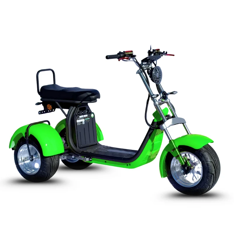 Tricycle électrique 3 roues City Coco CP-7.0 – modèle biplace avec grande autonomie (20Ah/40Ah)
