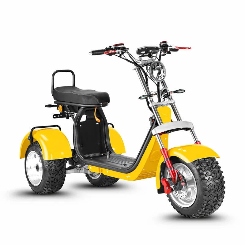 Tricycle électrique 3 roues City Coco CP-7.0 – modèle biplace avec grande autonomie (20Ah/40Ah)