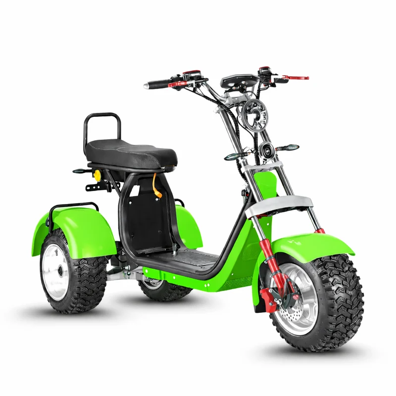 Tricycle électrique 3 roues City Coco CP-7.0 – modèle biplace avec grande autonomie (20Ah/40Ah)