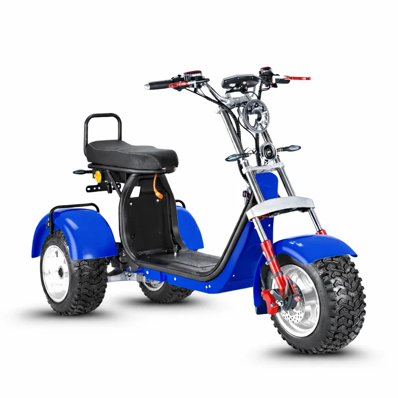 Tricycle électrique 3 roues City Coco CP-7.0 – modèle biplace avec grande autonomie (20Ah/40Ah)