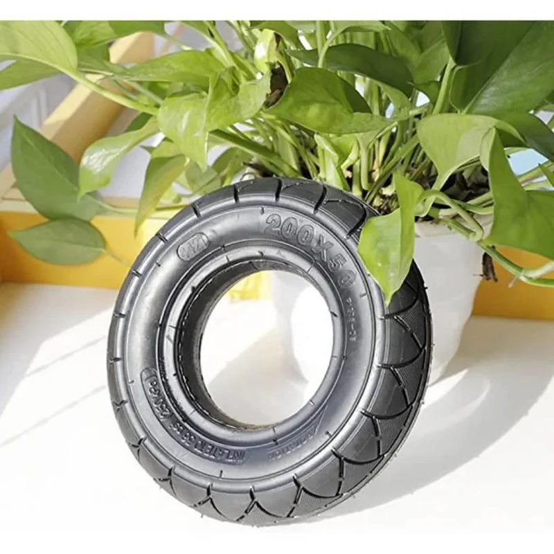 Pneu plein 200x50 en mousse (sans chambre à air) pour speedway mini 4 pro/Futecher GUN roue avant