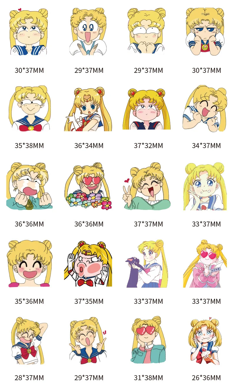 Autocollant Trottinette Sailor Moon🌙 (40pcs)