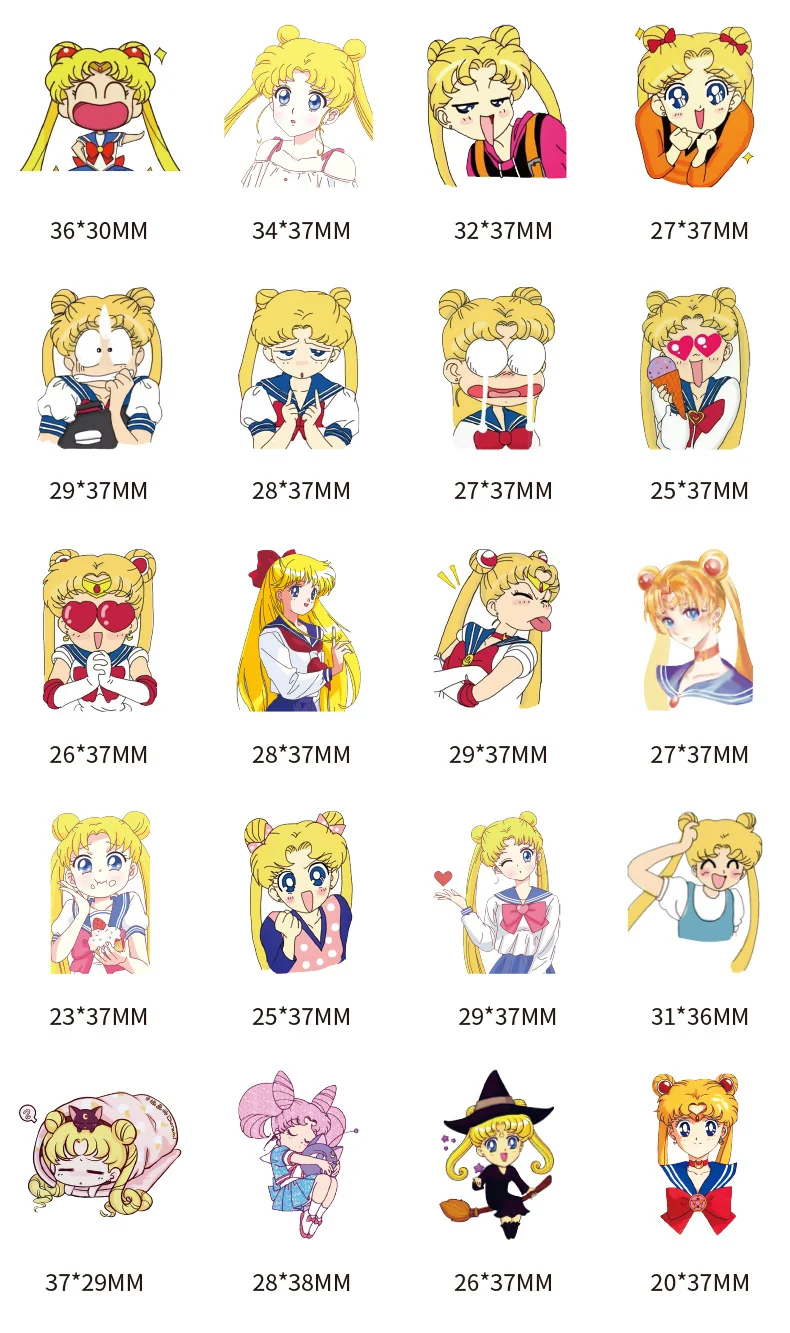 Autocollant Trottinette Sailor Moon🌙 (40pcs)