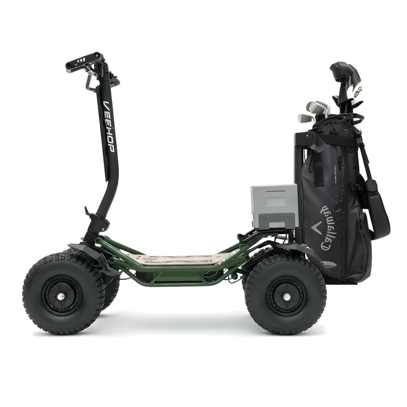 Rack de golf pour trottinette Veehop - Avec ou sans boite à balles