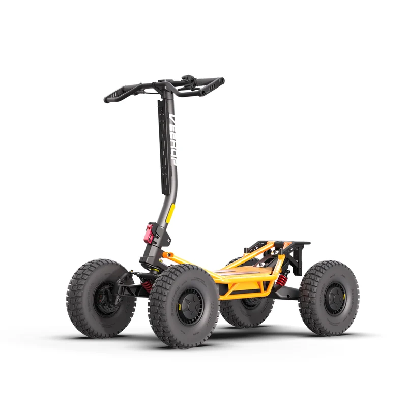 Trottinette VEEHOP tout terrain à 4 roues motrices avec selle pliable 3200w / 6400w 40ah
