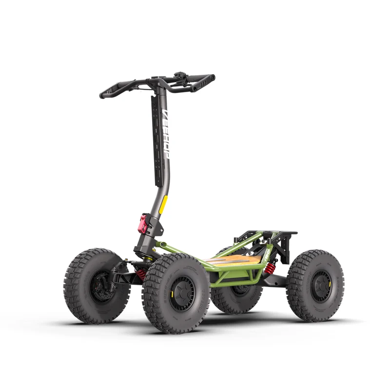 Trottinette VEEHOP tout terrain à 4 roues motrices avec selle pliable 3200w / 6400w 40ah