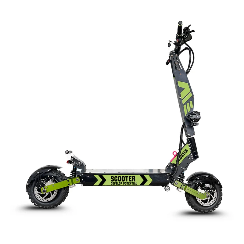 Trottinette électrique puissante NINJA 6000/8000W 30/40ah avec selle