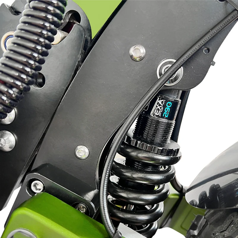 Trottinette électrique puissante NINJA 6000/8000W 30/40ah avec selle