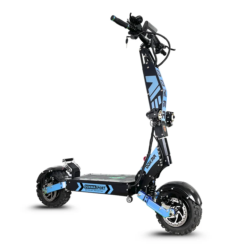 Trottinette électrique puissante NINJA 6000/8000W 30/40ah avec selle