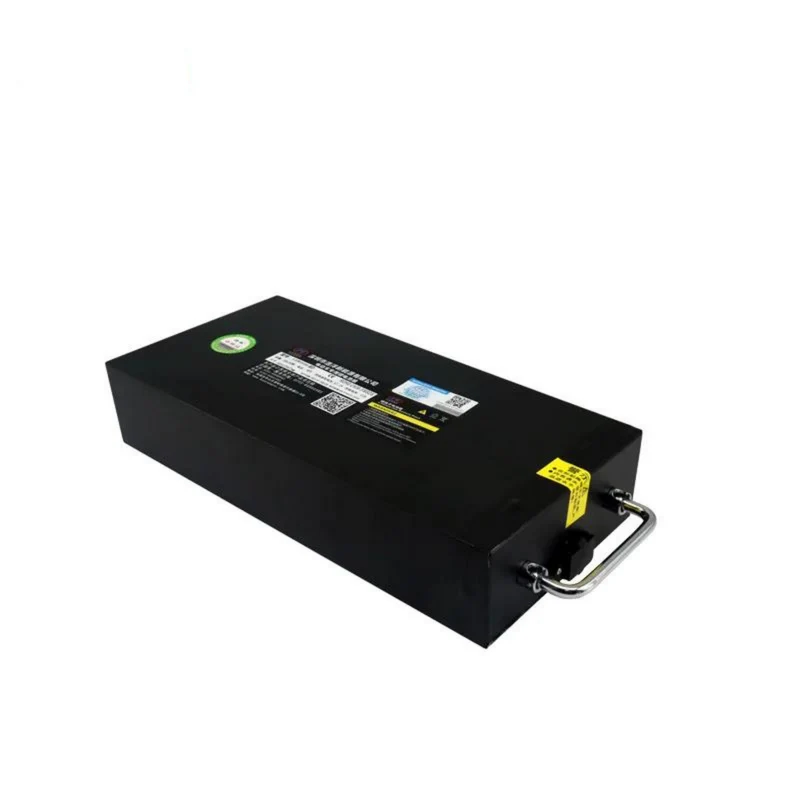 Batterie lithium 60V 30ah à poignée + boîtier acier pour citycoco et chopper