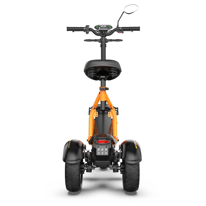 Trottinette électrique 3 roues avec selle 1000W modèle F2