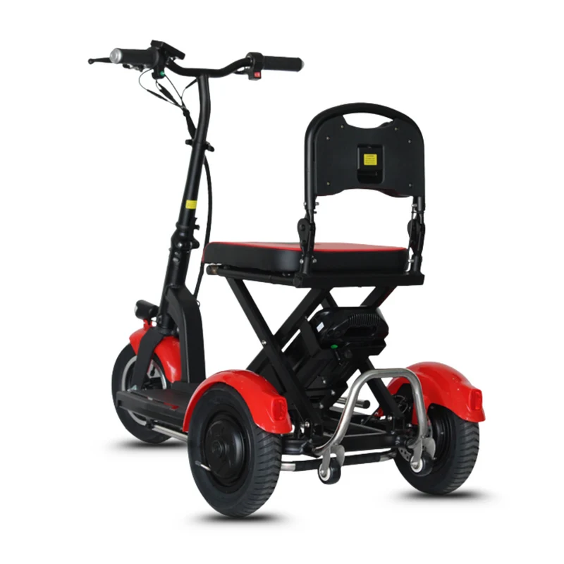 Mini scooter électrique S2 pliable – 3 roues 300W/600W, mobilité pratique pour seniors et PMR