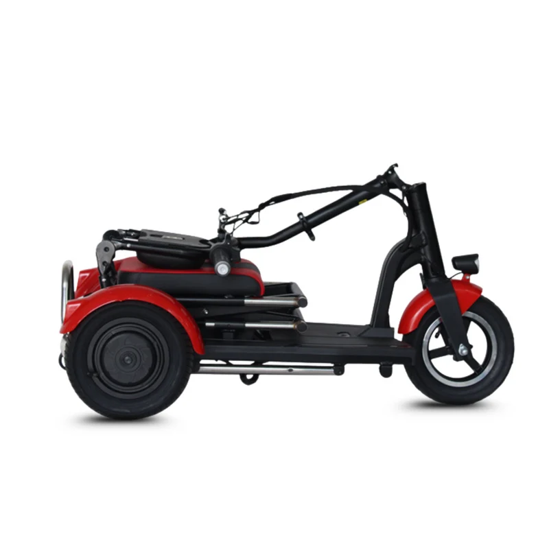 Mini scooter électrique S2 pliable – 3 roues 300W/600W, mobilité pratique pour seniors et PMR