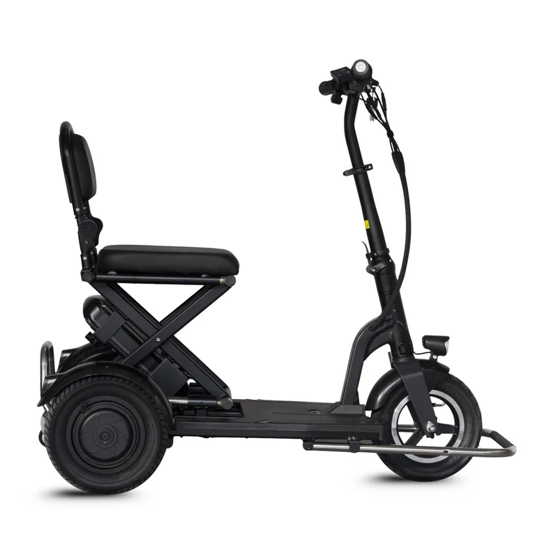 Mini scooter électrique S2 pliable – 3 roues 300W/600W, mobilité pratique pour seniors et PMR