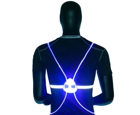 Gilet Haute Visibilité LED BENO Équipement Trottinette