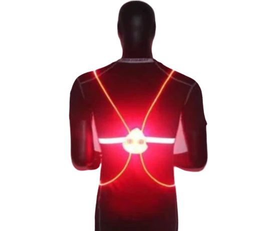 Gilet Haute Visibilité LED TOBI Équipement Trottinette