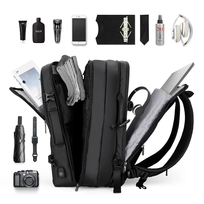 Sac à Dos Trottinette Électrique MARK RYDEN 17,3" Extensible & USB