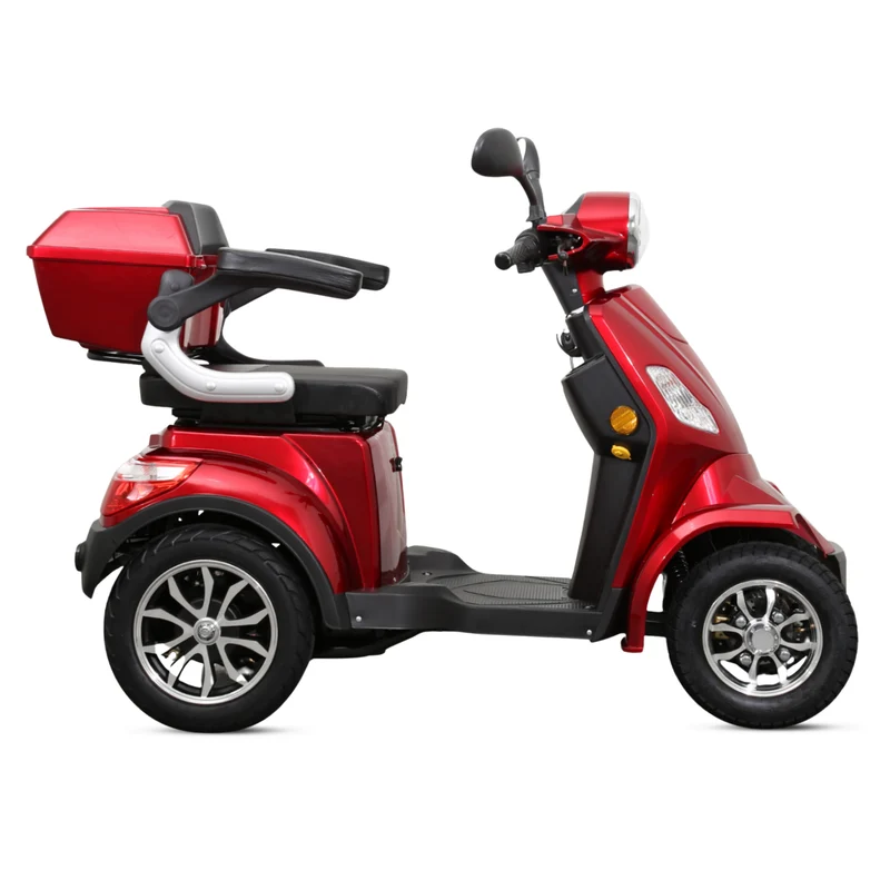 Scooter Électrique 4 Roues Rider 1000W – Mobilité Sécurisée pour PMR et Séniors