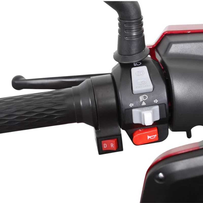 Scooter Électrique 4 Roues Rider 1000W – Mobilité Sécurisée pour PMR et Séniors