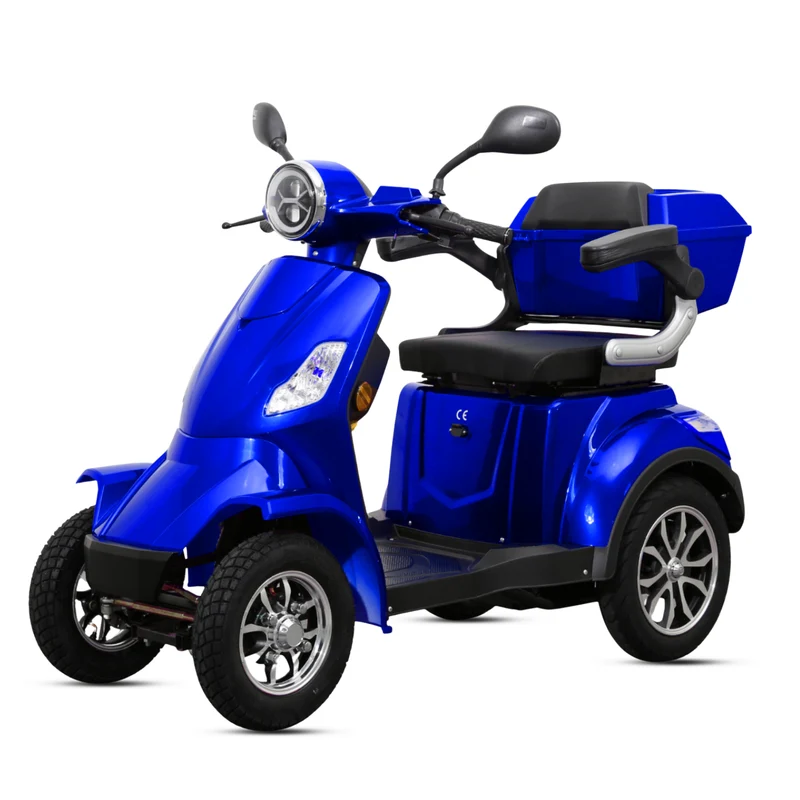 Scooter Électrique 4 Roues Rider 1000W – Mobilité Sécurisée pour PMR et Séniors