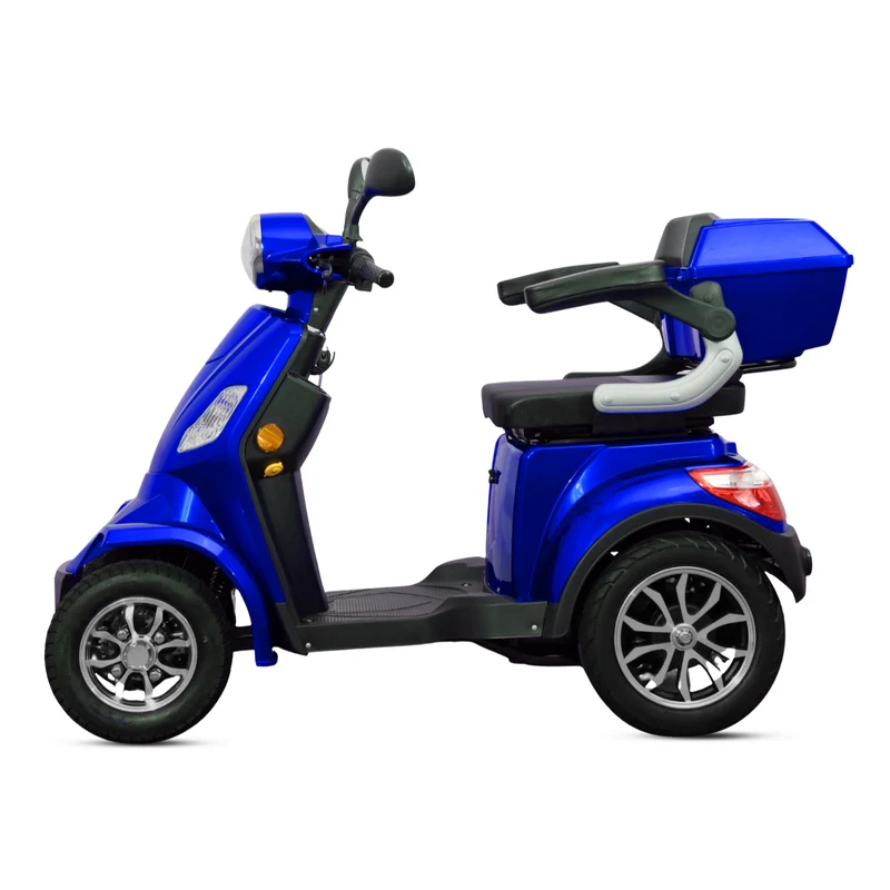 Scooter Électrique 4 Roues Rider 1000W – Mobilité Sécurisée pour PMR et Séniors